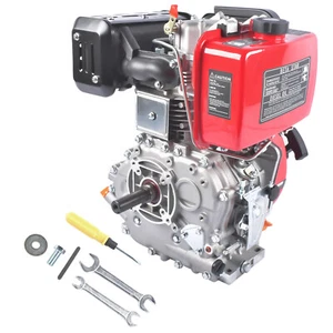 4 Takt 10PS 418CC Dieselmotor Motor Schwerlast Einzylinder luftgekühlt - Bild 1 von 48