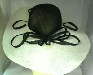 CAPPELLO CERIMONIA ROSSOMENTA BIANCA/NERA - Picture 1 of 2