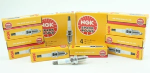Set of 10 NGK 2460 Spark Plugs Genuine Authentic Nickel BKR5ES - Picture 1 of 8