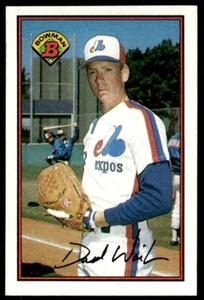 1989 Bowman Baseball Card Dave Wainhouse Rookie Montreal Expos #358 - Picture 1 of 2