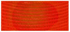 Reflektierende Fahrrad Radaufkleber Hi Vis Sicherheit Fahrrad Radfahren Reflektor orange - Bild 1 von 5