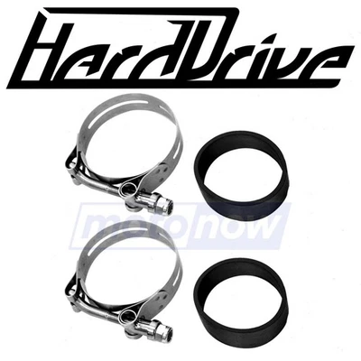 HardDrive Intake Clamp Set for 1980-1982 Harley Davidson FXB Sturgis - Fuel ko - Изображение 1 из 4