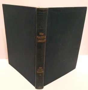 The Master Library Vol 4 'The Living Wisdom' 1927 Prophets & Sages Old Testament - Imagen 1 de 12