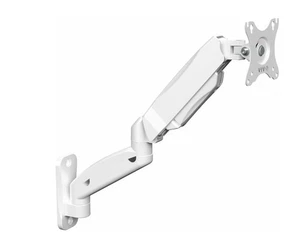 VIVO Single Monitor Wall Mount for 32 in Screen up to 19.8 lbs,Full Motion,White - Picture 1 of 10