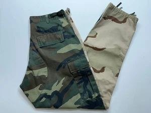 Pantalone Rothco 2 toni cargo BDU uomo medio 34x32 bosco e deserto mimetico militare - Foto 1 di 14
