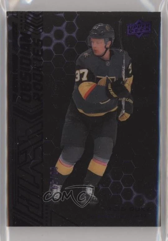 2020-21 SPx UD Black Obsidian Rookies Purple /99 Reid Duke #OR-35 RC - Image 1 of 2