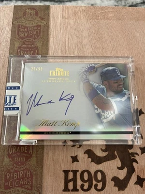 2012 Topps Tribute Auto /99 Matt Kemp #TA-MK2 Auto - Image 1 of 2