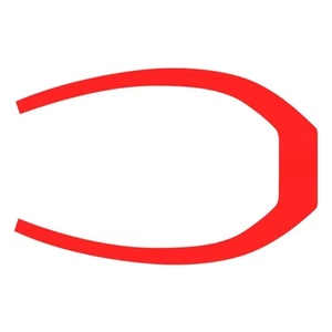 Calcomanía de guardabarros trasero roja Slingshot OEM 305 mm modelos 2015-2021 2883281-676 - Imagen 1 de 2