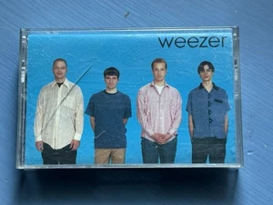 Weezer Blue Album Cassette Tape 1994 David Geffen Company DGC Tested Buddy Holly - Picture 1 of 8
