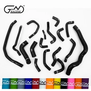 Silicone Radiator Coolant Hose Kit Fit 2009-2012 VW Golf MK6 1.4 TSI TSi 2010 BK - Picture 1 of 12