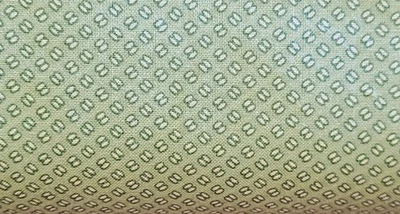 Tecido de Algodão Vintage "Country Floral" Ponto Duplo Verde Joan Kessler Concord 3yd - Imagem 1 de 3