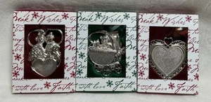 Lote de 3 adornos navideños Things Remembered 2012, fiestas, coleccionables - Imagen 1 de 11