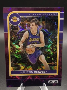2024-25 Panini NBA HOOPS Austin Reaves #138 púrpura explosivo/110 Lakers - Imagen 1 de 3