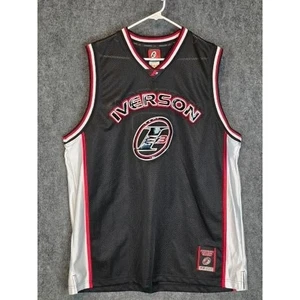 Vintage Philadelphia 76ers Allen Iverson Reebok Limited Edition Basketball Trikot 2X - Bild 1 von 11