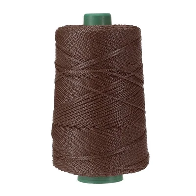 Polyester Macrame Cord, 3mm x 219 Yards Macrame Cords - (Dark Brown) Foto 1 de 4