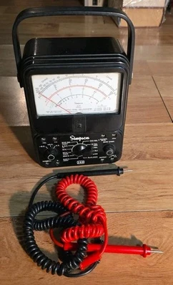 Simpson 260 Series 6 Multimeter Volt Ohm Meter w/ Leads - Image 1 of 4