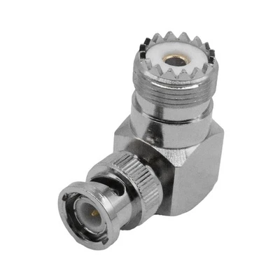 BNC Male Plug To UHF SO239 Female RF Coaxial Adapter Cable Connector Converter - Image 1 of 4