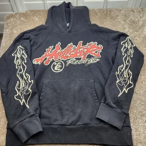 Hellstar Records Tour Hoodie Gr. Medium Tour Sweatshirt Grunge grau schwarz - Bild 1 von 8