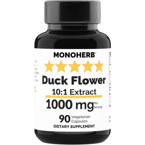Duck Flower Extract 1000 mg - 90 Vegetarian Capsules - Picture 1 of 4