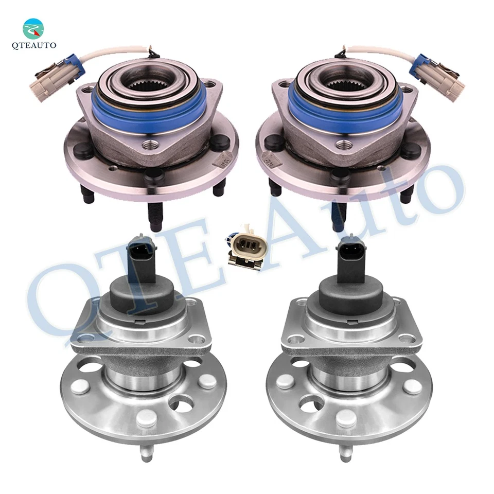 Juego de conjunto de cojinetes de cubo de rueda delantera-trasera para Pontiac Bonneville 2000 2001 Foto 1 de 4