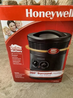 Ventilador envolvente Honeywell 360° calentador forzado negro nuevo Foto 1 de 4