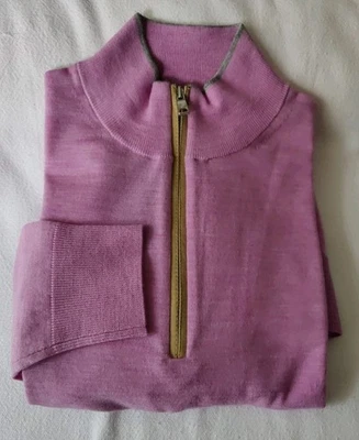 全新带标签小号 Peter Millar Crown Excursionist Flex Quarter 拉链毛衣 MSRP $365 — 第 1/4 张图片