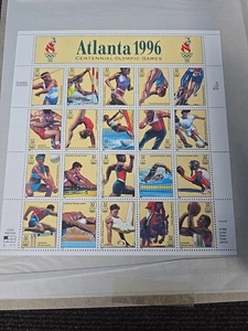 Scott #3068 1996 Atlanta Centennial Olympic Games Sheet of 20 32¢ Stamps - Picture 1 of 6