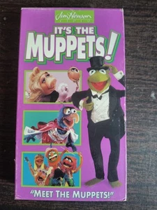 It’s the Muppets “Meet the Muppets" VHS Video Tape Jim Henson VHS TAPE - Imagen 1 de 3