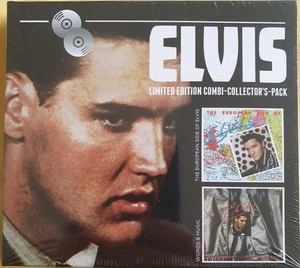 ELVIS PRESLEY- "WORDS & MUSIC / EUROPEAN SIDE OF ELVIS" RARE CD BOX SET. SEALED! - Picture 1 of 4