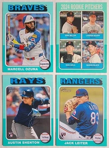 2024 Topps Heritage High Number Aqua Border MLB Cards - You Pick - Picture 1 of 10