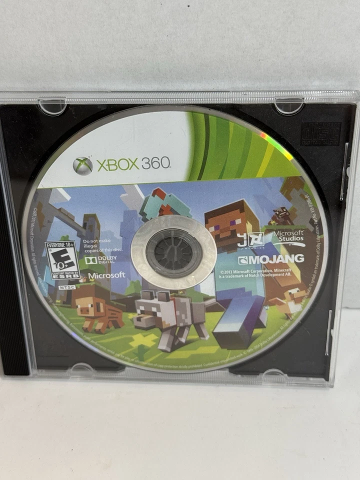 Minecraft: Xbox 360 Edition (Microsoft Xbox 360, 2013) Tested Disc In Case - Image 1 of 1