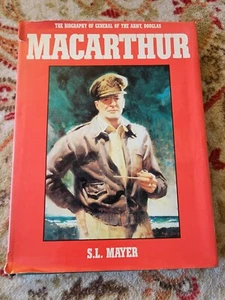 BIOGRAPHY GENERAL DOUGLAS MACARTHUR Mayer 1983 HC DJ - Picture 1 of 6