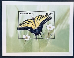 SELLOS DE MARIPOSA BURKINA FASO S/S 1998 MNH MARIPOSAS INSECTOS FAUNA INSECTO FAUNA - Imagen 1 de 1