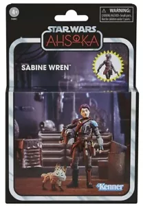 HASBRO STAR WARS COLECCIÓN VINTAGE DELUXE 3.75" SABINE WREN LOTH-CAT AHSOKA - Imagen 1 de 8