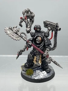 GW 40K - Space Marines Iron Hands Iron Father Feirros painted (6A2 B977) - Picture 1 of 3