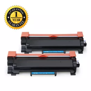 2PK TN760 Compatible for Brother TN730 Toner MFC-L2710dw HL-L2730DW MFC-L2750DW - Picture 1 of 6