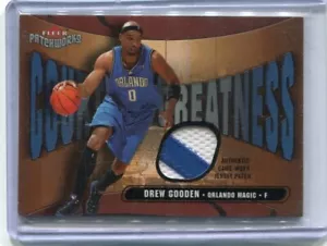 2003-04 Fleer Patchworks - DREW GOODEN - Game Jersey Patch KANSAS JAYHAWKS /150 - Picture 1 of 1