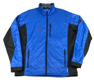 Mammut Guye Polartec Alpha Jacket Mens 2XL Blue Insulated Hybrid Pertex READ - Picture 1 of 23