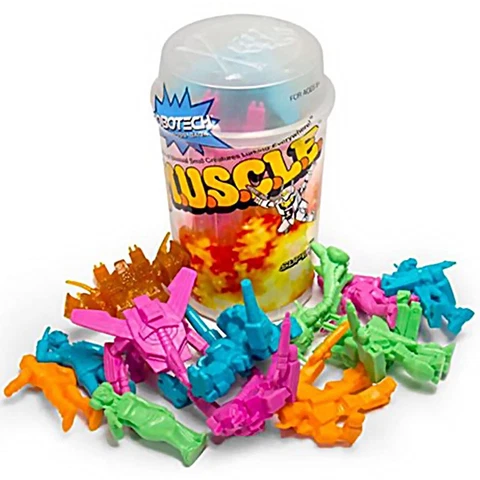 Robotech M.U.S.C.L.E. Mini-Figures Wave 1 Trash Can MUSCLE - Super7 - New Cover