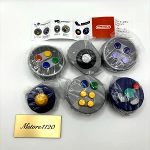 Nintendo Controller Button Collection Capsule Toy Keychain Complete Set of 6 NEW - Picture 1 of 13