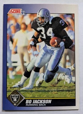 BO JACKSON, 1991 SCORE #100 - Image 1 of 4