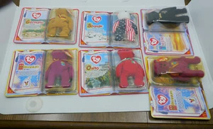6 TY, MCDONALD'S INTERNATIONAL BEANIE BEARS II, MIP, SPANGLE, THE END ++ - Picture 1 of 7