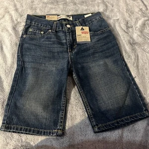 Levi's Boys Regular Short Fit Denim Shorts 505 - Picture 1 of 5
