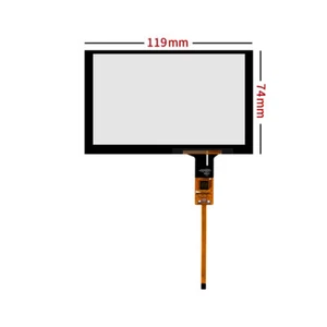 5 inch 119x74mm 119*74mm Capacitive Touch Screen Plug and Play - Picture 1 of 6