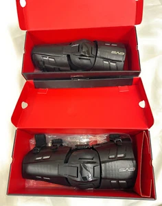 EVS Motorcycle RS9 Knee Brace Protector, Black PAIR, Size Large, RS9-BK-LP - Picture 1 of 4