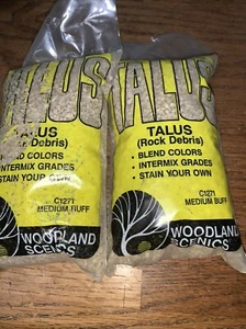 Woodland Scenics AnyScale Talus Buff Medium Train Scenery C1271 (2). NOS - Picture 1 of 2