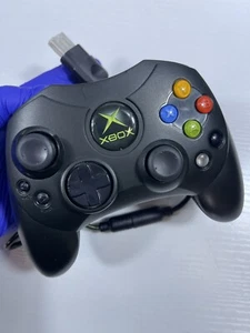 Refurbished Microsoft Xbox Wired Controller S Type Black - Picture 1 of 9