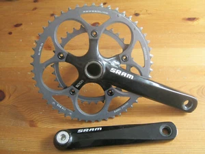 SRAM GXP Double Alloy Chainset 172.5mm Arms 50/34 Rings - Picture 1 of 5