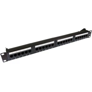 GP1033 Ethernet Netzwerk 24 Port Cat 5e Patchpanel 1HE Rackmontage - Bild 1 von 2