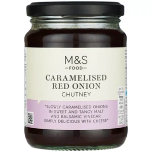 M&S Mayo Mustard Coronation Sauce Horseradish Red Onion Chutney - Picture 1 of 9
